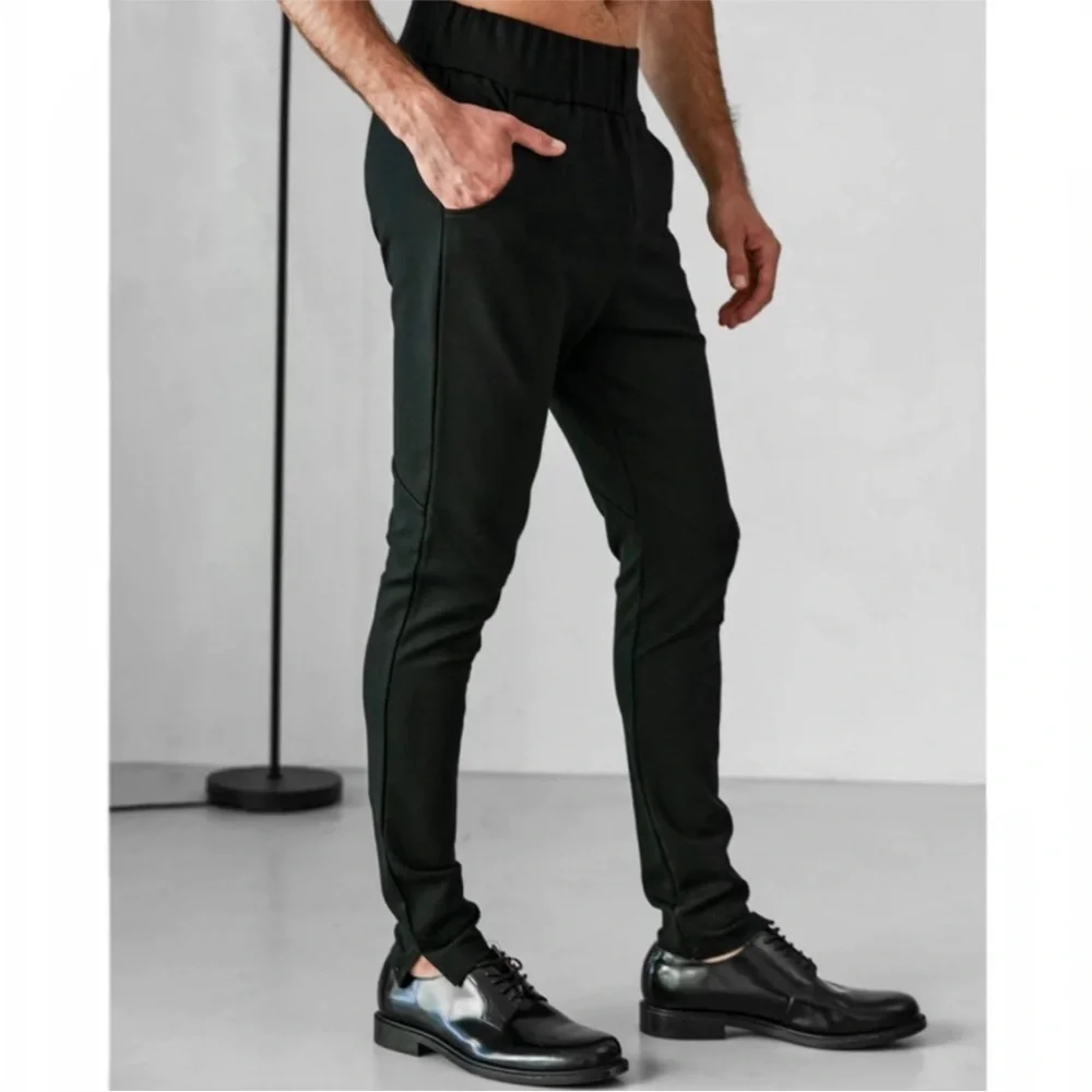 Orttu New York‎ Black Jersey Pants Sz S